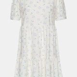 VilmaIC Dress - Cream/Blue