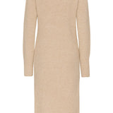 MalinIC Wool Knit Dress - Beige Melange
