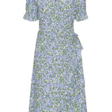 NaomiIC Long Dress - Blue Bloom