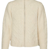 VMAlba LS Zip Cardigan - Birch