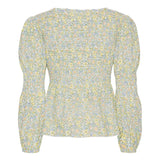 KaroIC Smock Top - Pastel Garden Green