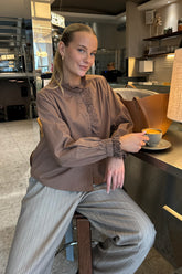 CarolineIC Skjorta - Brun