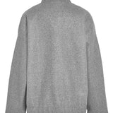 NMHalston LS Bomber Jacket - Light Grey Melange