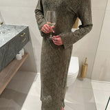 LeaIC Lace Dress - Army