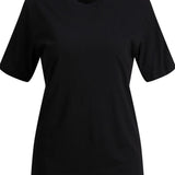 JXAnna SS Regular Every Tee - Black