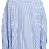 JXJamie LS Relaxed Poplin Shirt - Navy Blazer Stripes