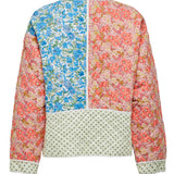 ONLGigi Padded Patchwork Premium Jacket - Cloud Dancer Smoke Green Juniper