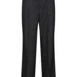 NMDrewie HW Straight Pants - Black
