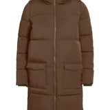 OBJZhanna LS Long Jacket - Dark Earth