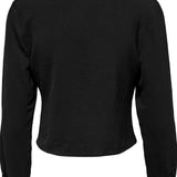 ONLMette LS Wrinkle Top - Black