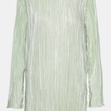 KellyIC Plissé Dress - Light Green