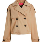 JXCarlie Short Trenchcoat - Twill