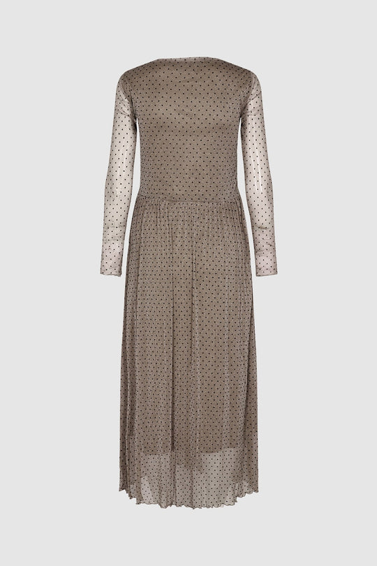 Marisan Klänning - Varm Beige