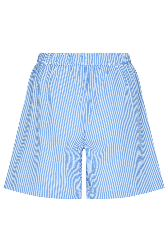 Pynna Shorts - Blå Vit Randig