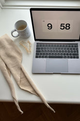 EllieIC Scarf - Ljusbeige