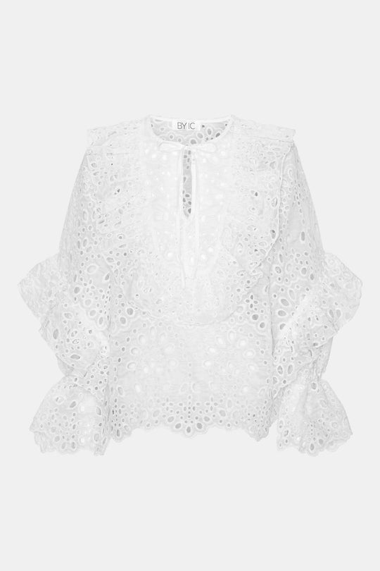 MalouIC Blus - Vit