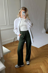 JXPoppy Byxor - Mörkgrön