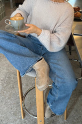 Nessa Stövlar - Beige