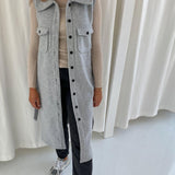 Emmy Vest - Light Grey - se.byic.com