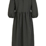 Aminni O-Neck 3/4 Midi Dress - Green - se.byic.com
