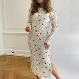 Oda Klänning - Gul Blomtryck - se.byic.com