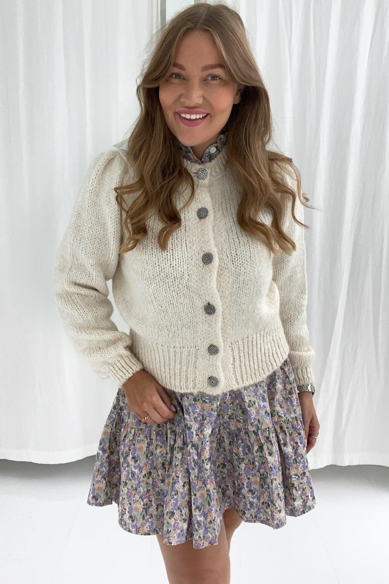 Casey Knit - Creme - se.byic.com