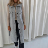 Emmy Vest - Light Grey - se.byic.com