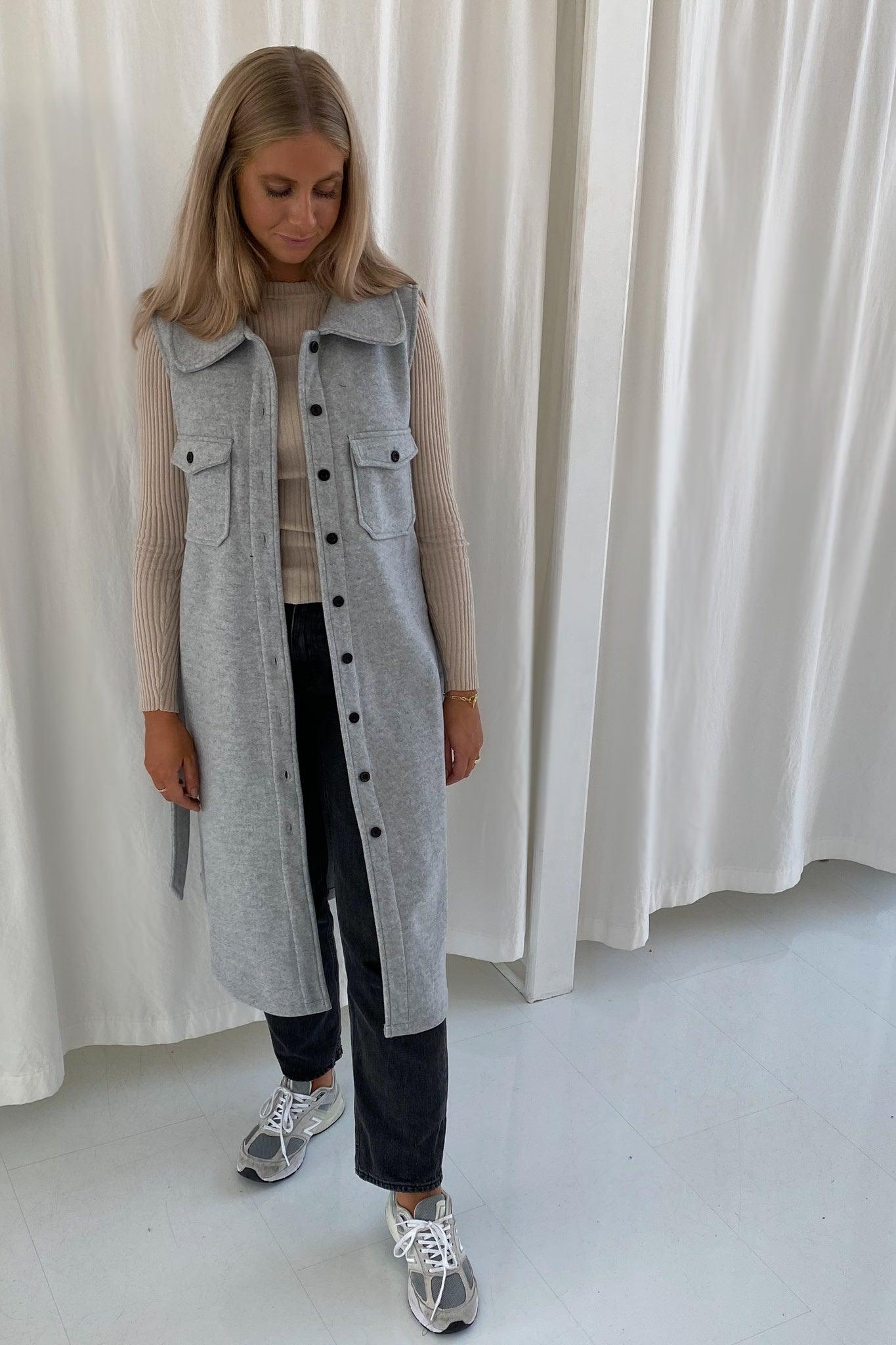 Emmy Vest - Light Grey - se.byic.com