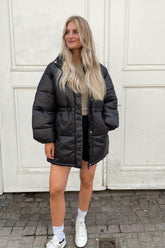 Heather Pufferjacka - Svart - se.byic.com