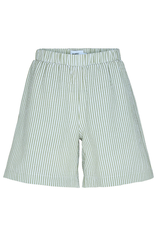 Pynna Shorts - Grön Vit Randig