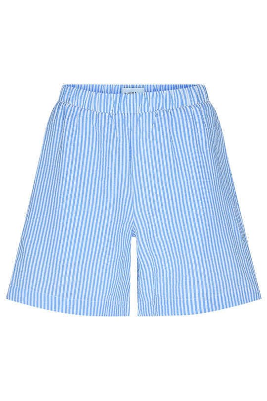 Pynna Shorts - Blå Vit Randig