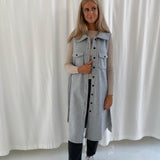 Emmy Vest - Light Grey - se.byic.com