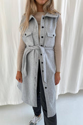 Emmy Vest - Light Grey - se.byic.com