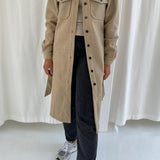 Long Emmy Jacket - Camel - se.byic.com