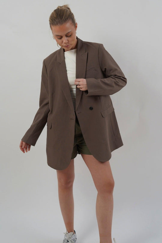 JXMary Blazer - Brun
