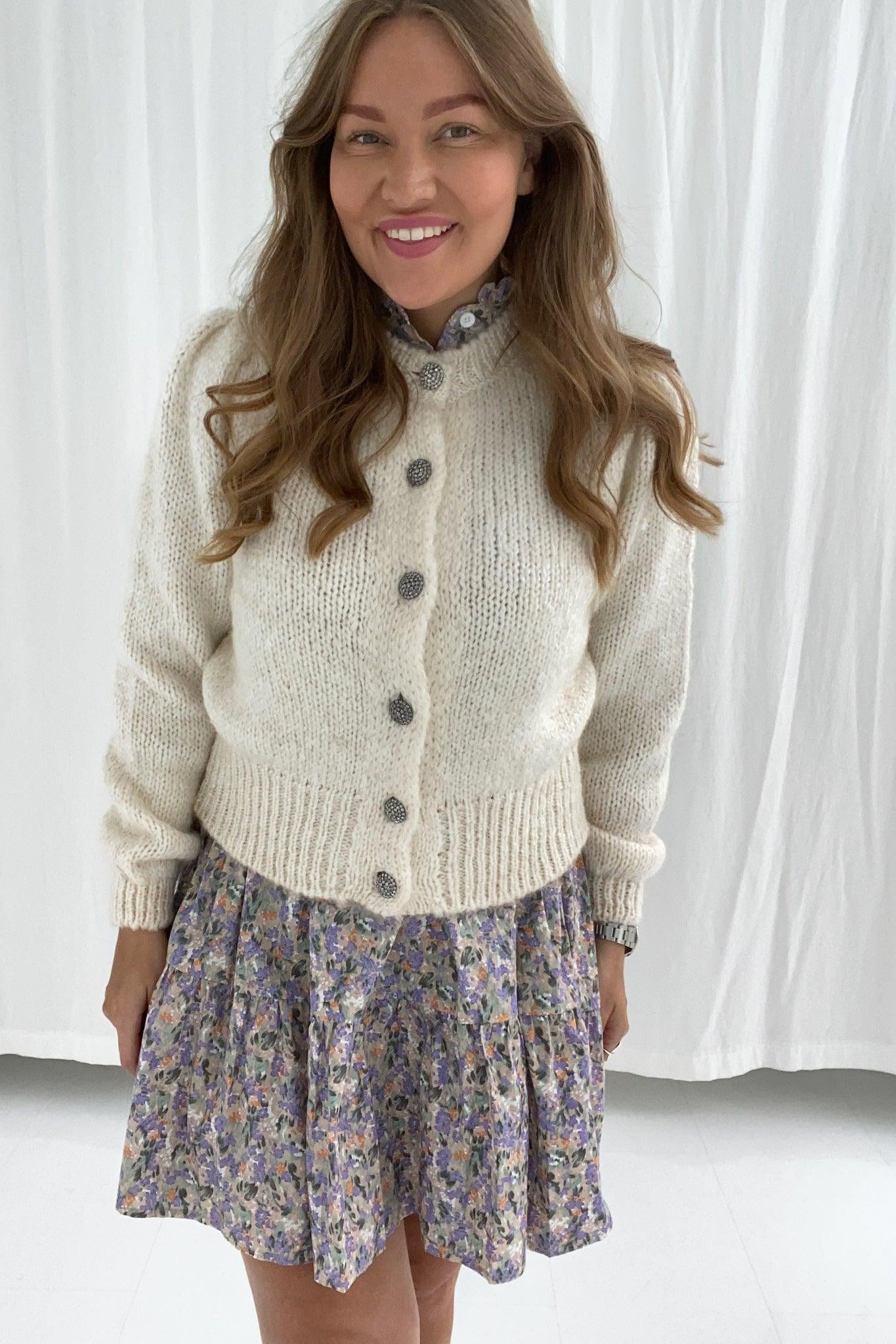Casey Knit - Creme - se.byic.com
