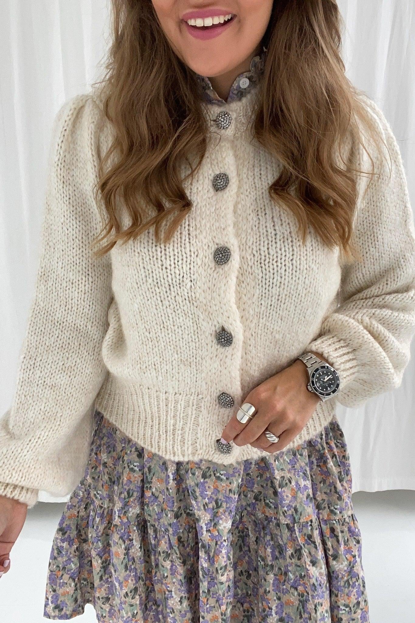 Casey Knit - Creme - se.byic.com