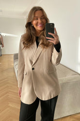 Mary Blazer - Beige - se.byic.com
